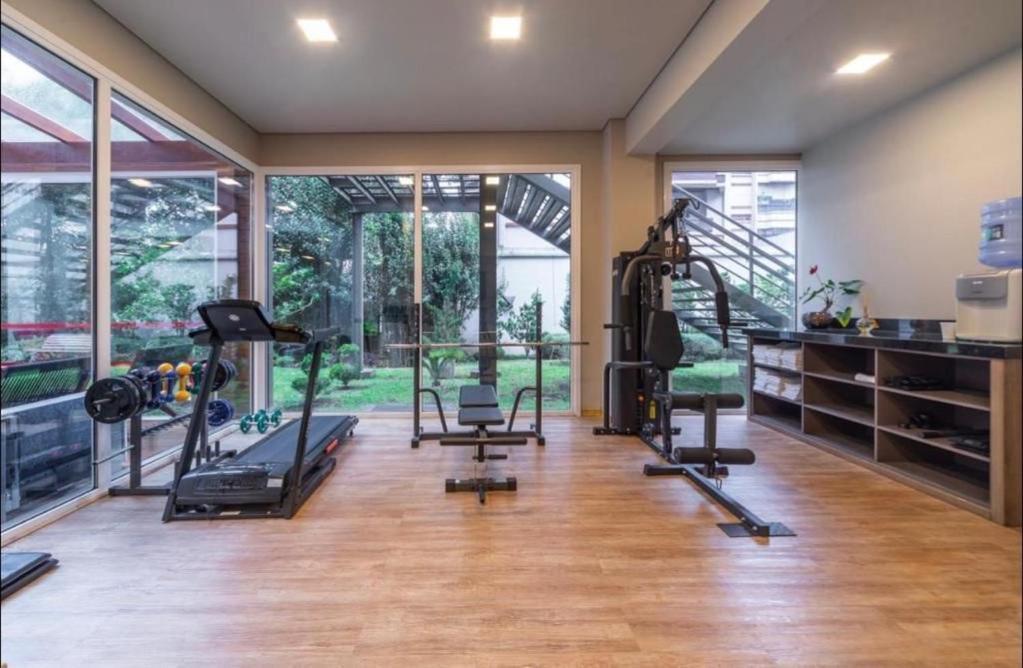 Hotel Laghetto Stilo Borges Gramado Eksteriør billede A gym at a condominium in Bangkok, Thailand